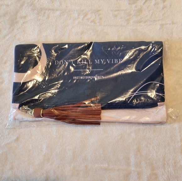 Don't Kill My Vibe Clutch Pouch - Picture 2 of 11